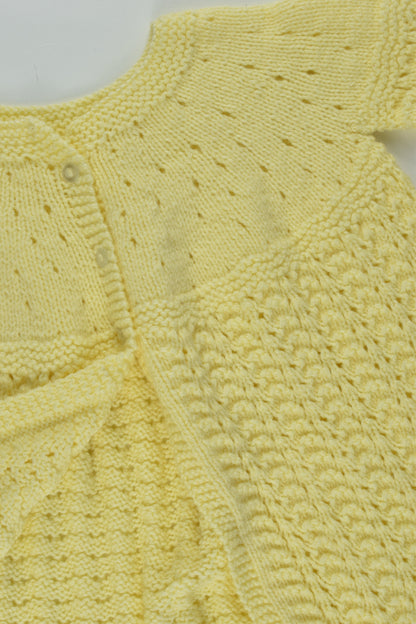 Handmade Size 3-4 Knit Cardigan