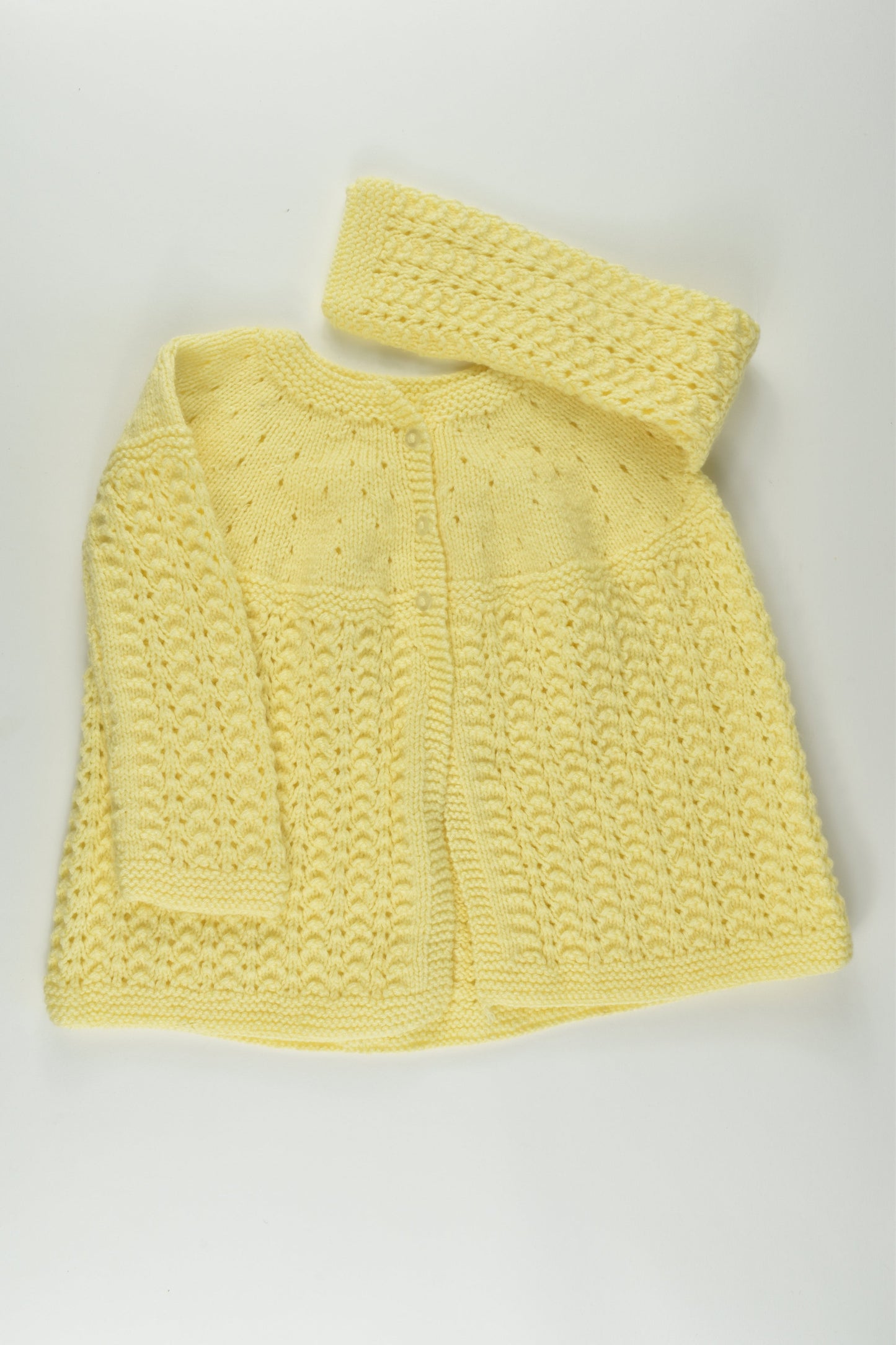 Handmade Size 3-4 Knit Cardigan