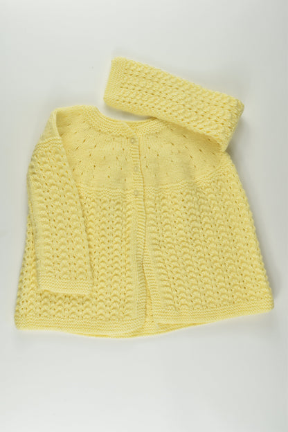Handmade Size 3-4 Knit Cardigan