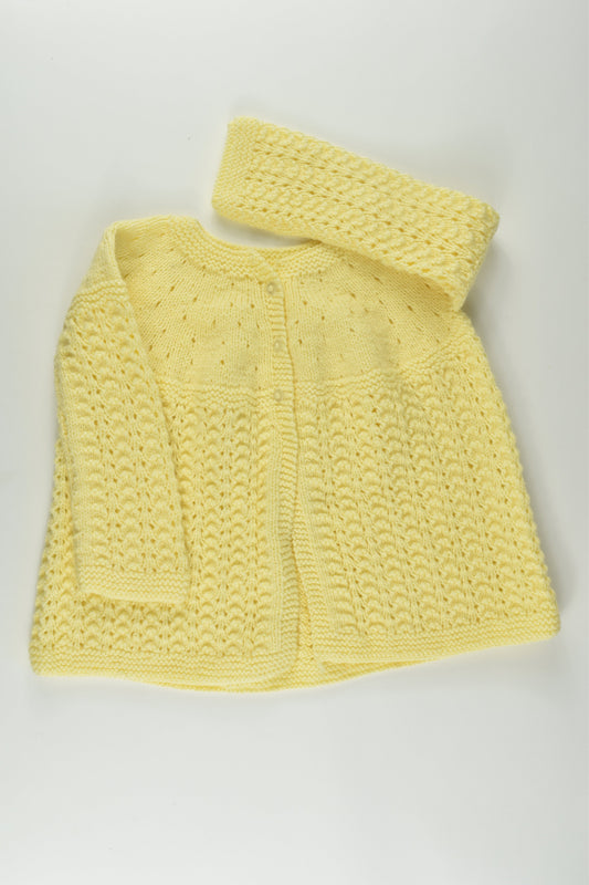 Handmade Size 3-4 Knit Cardigan