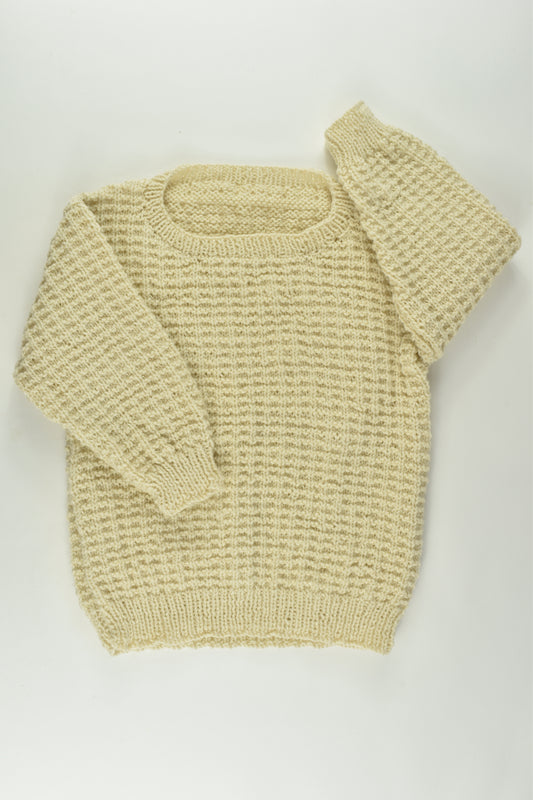 Handmade Size 3-4 Knit Jumper