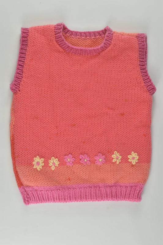 Handmade Size 3-4 Knit Vest