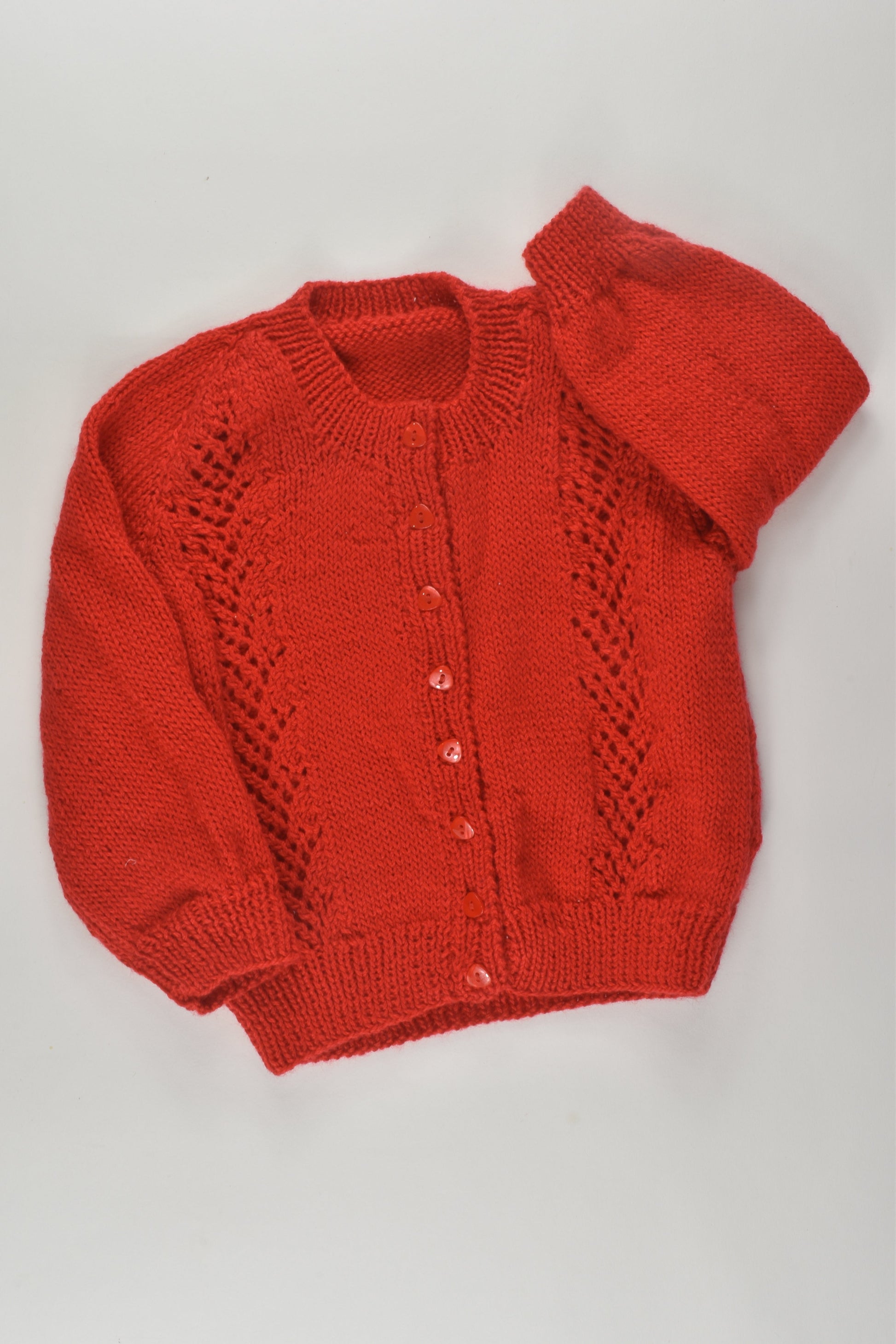 Handmade Size 3 Knit Cardigan