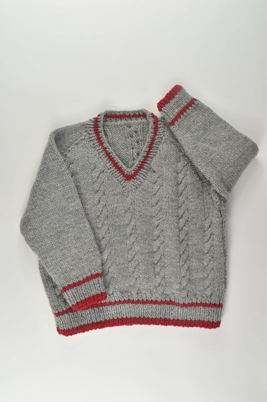 Handmade Size 4 Knit Jumper