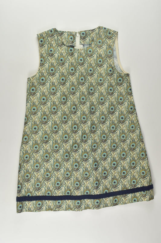 Handmade Size 5 Peacock Dress