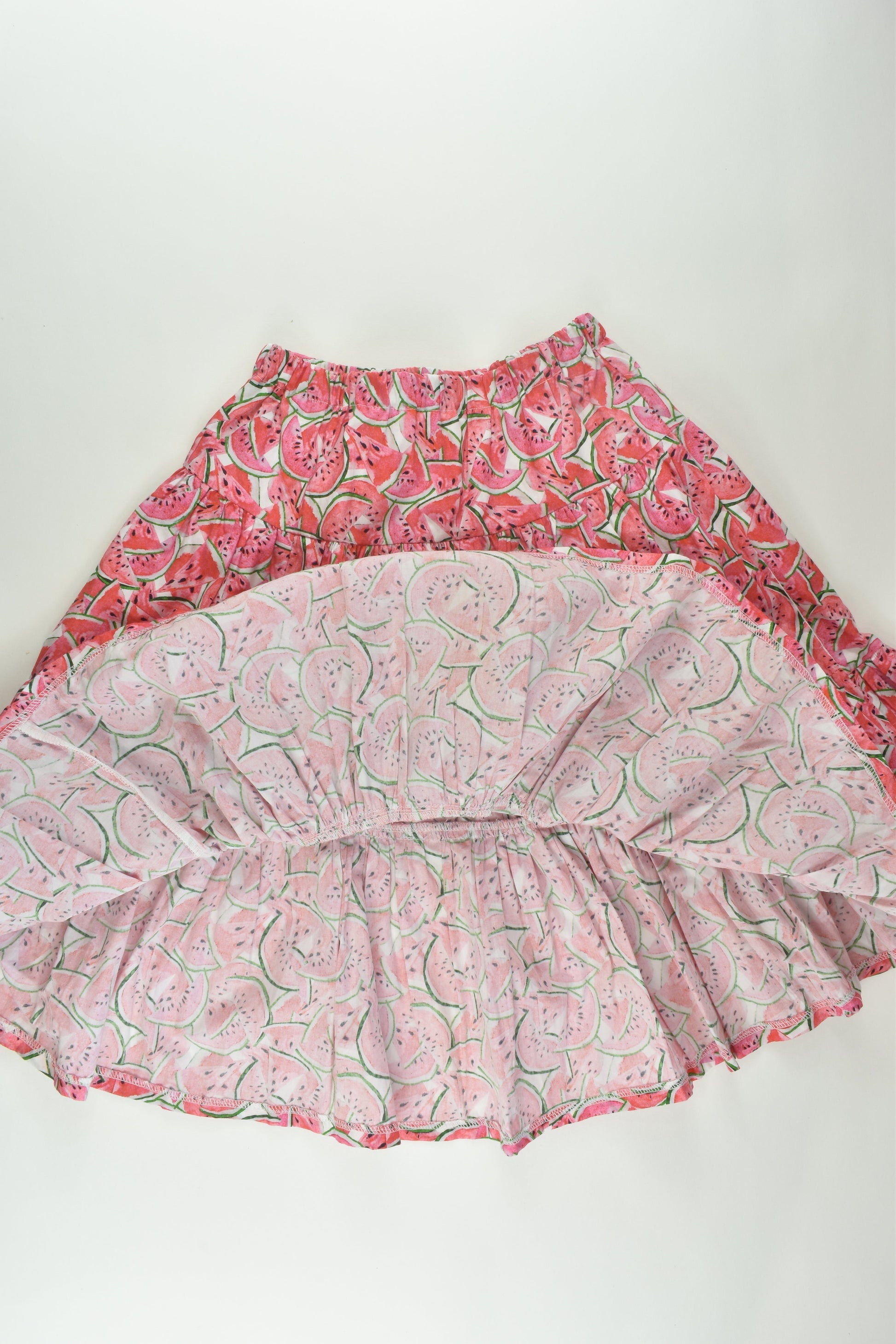 Handmade Size 6-7 Watermelon Skirt