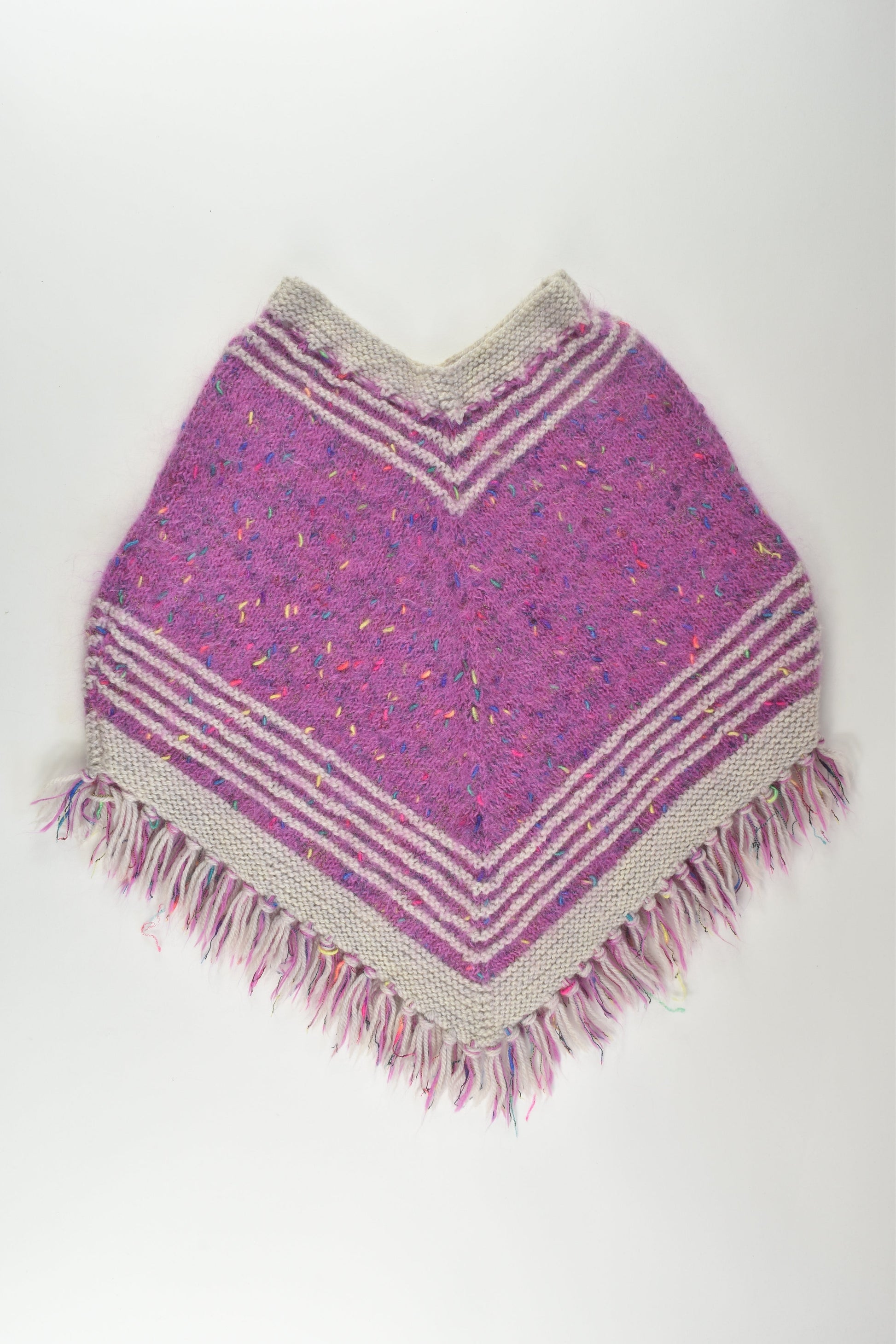 Handmade Size 6-8 Poncho