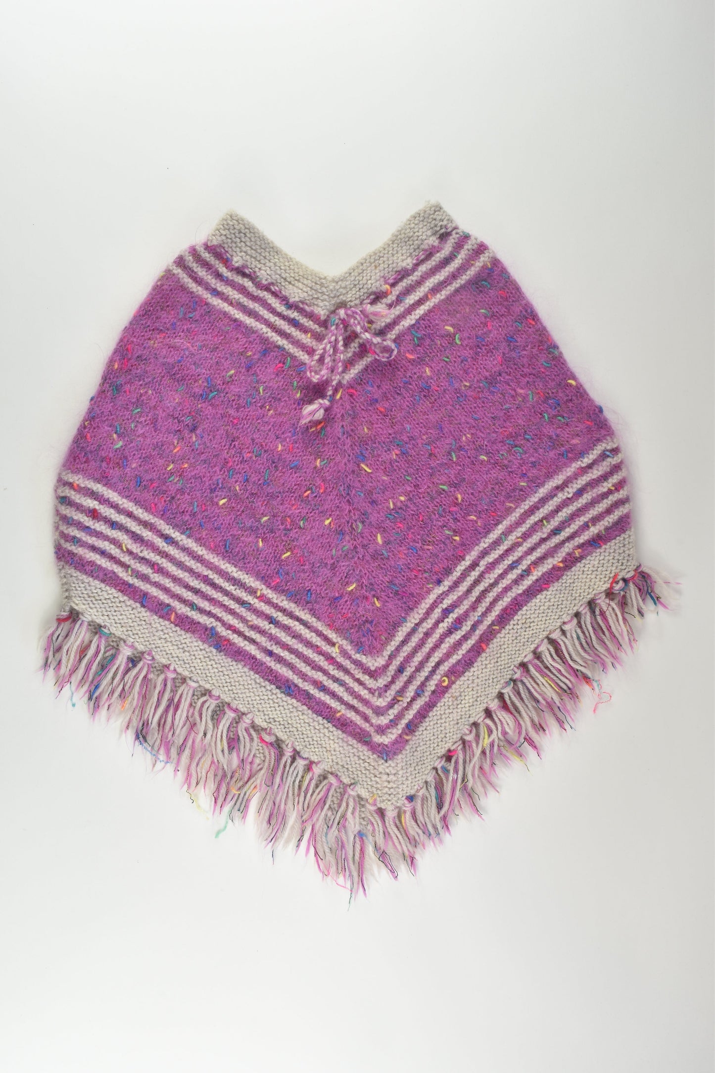 Handmade Size 6-8 Poncho