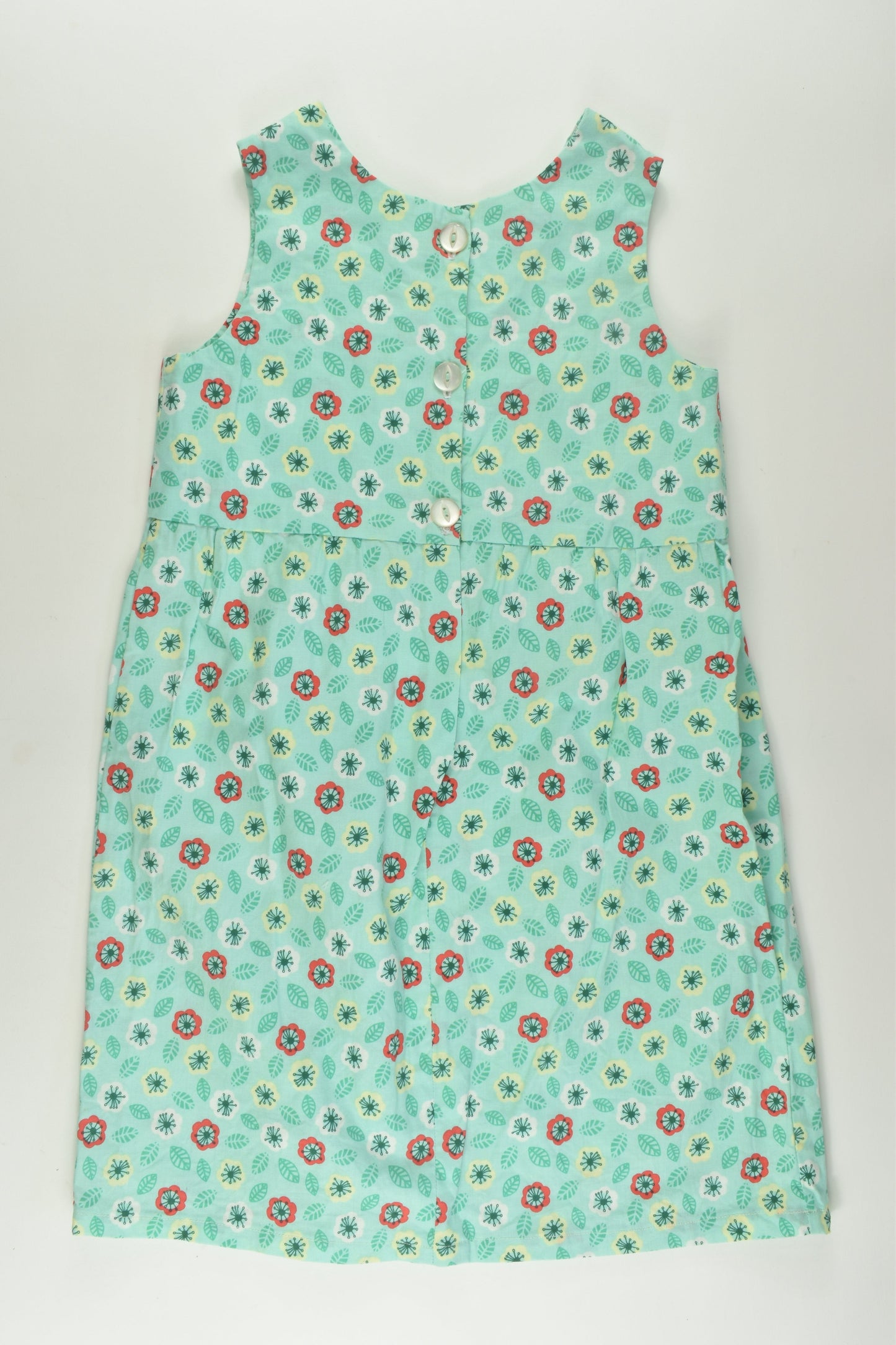 Handmade Size 6 Floral Dress