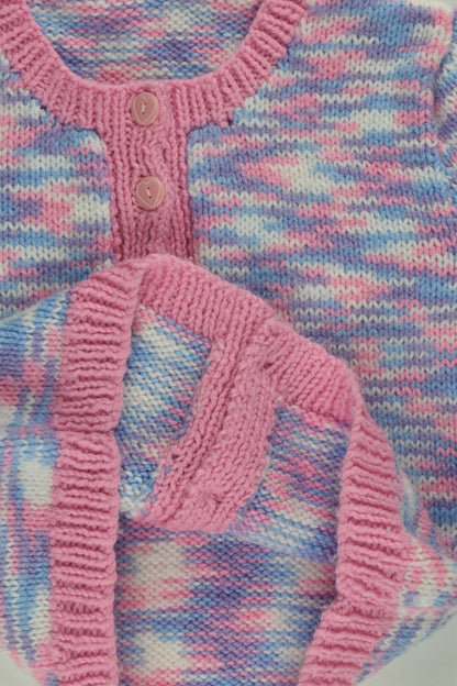 Handmade Size 6 Knit Cardigan