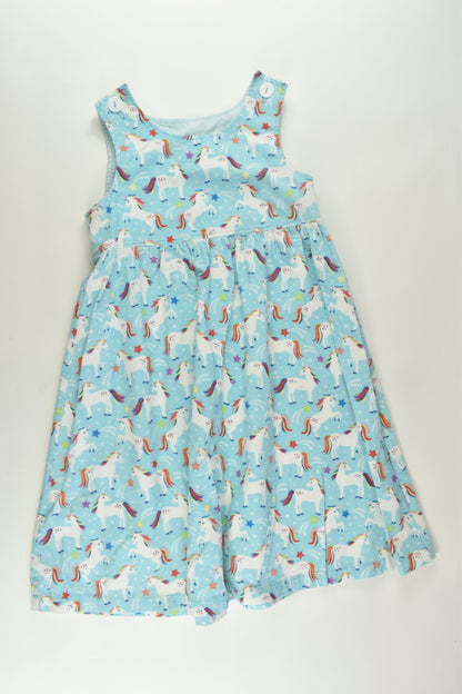 Handmade Size 7 Unicorn Cord Dress
