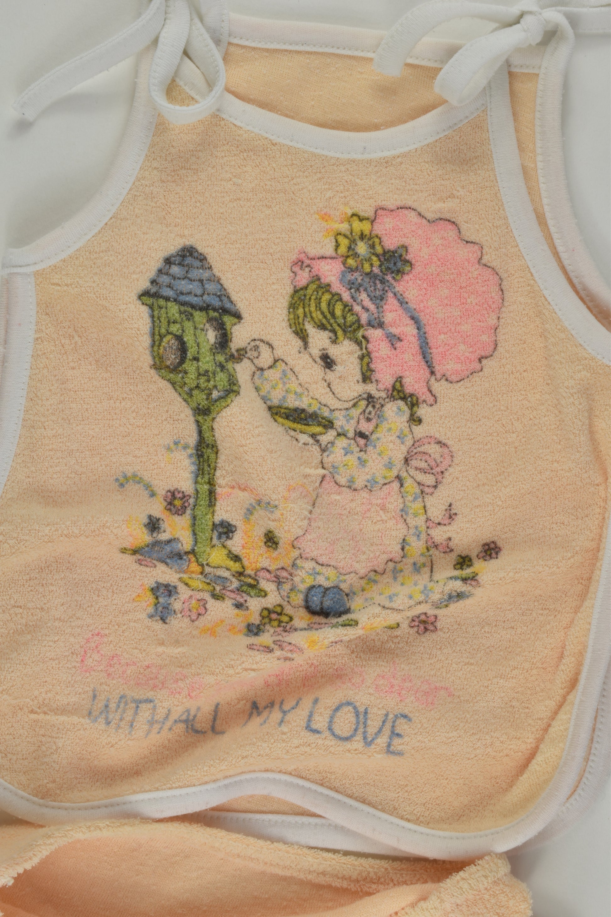 Handmade Size approx 0-1 Vintage Terry Outfit