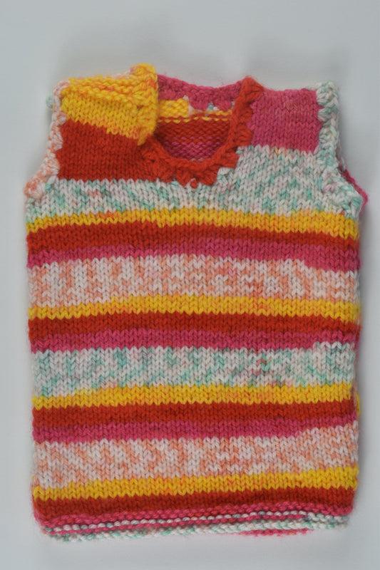 Handmade Size approx 0 Knit Vest