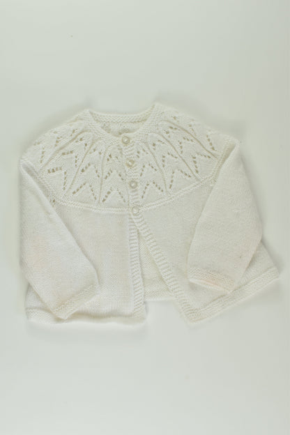 Handmade Size approx 00 Knit Cardigan