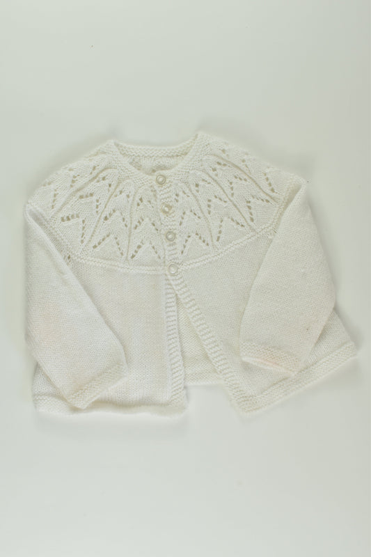 Handmade Size approx 00 Knit Cardigan