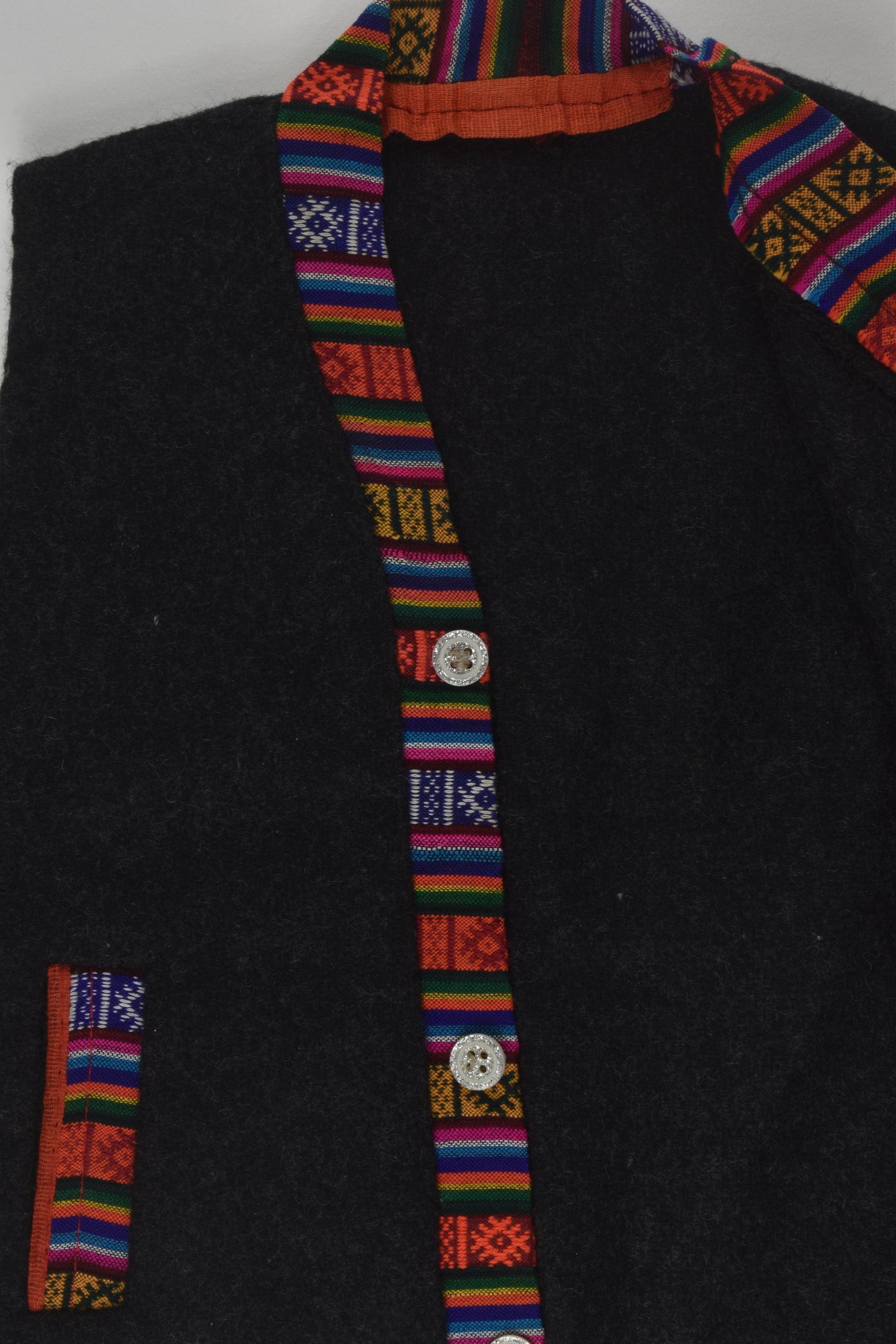 Handmade Size approx 2-3 Peruvian Style Vest