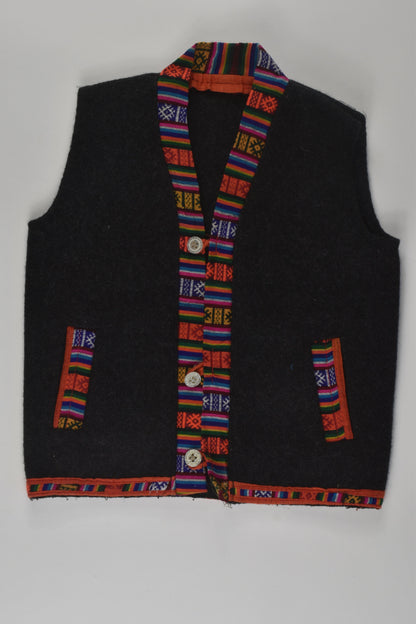 Handmade Size approx 2-3 Peruvian Style Vest
