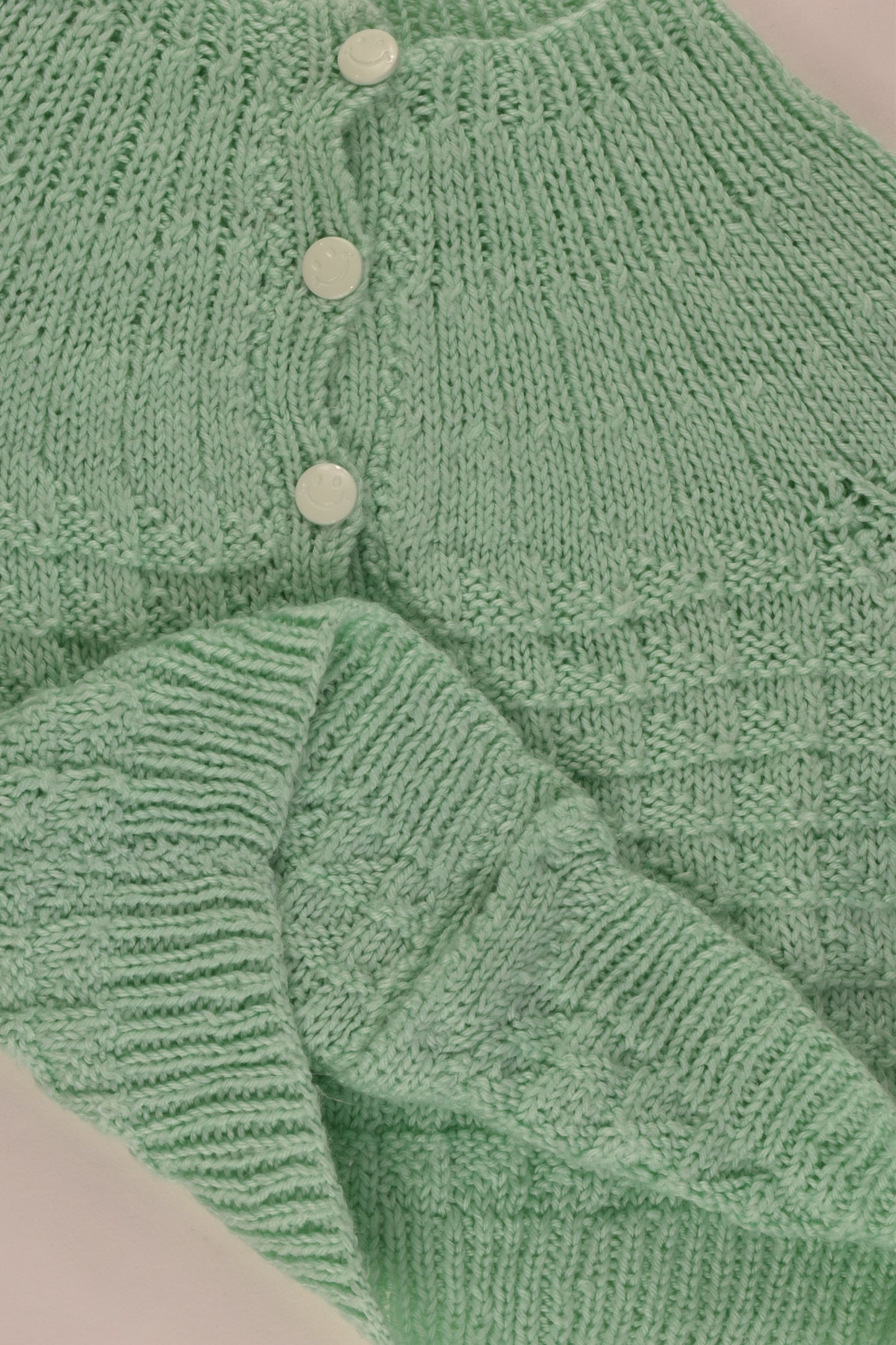 Handmade Size approx 2 Knit Cardigan