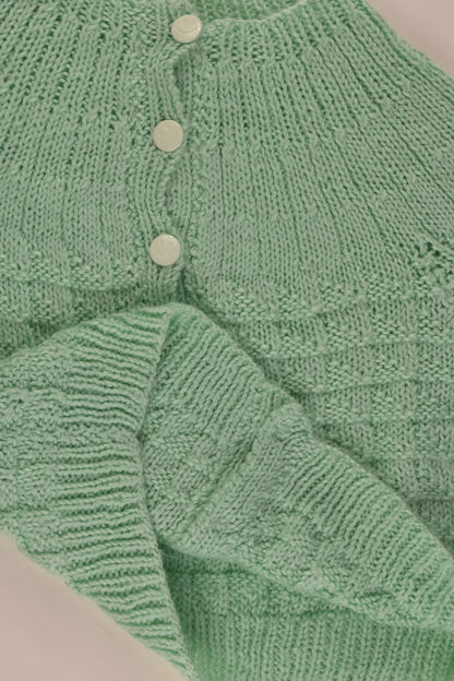 Handmade Size approx 2 Knit Cardigan