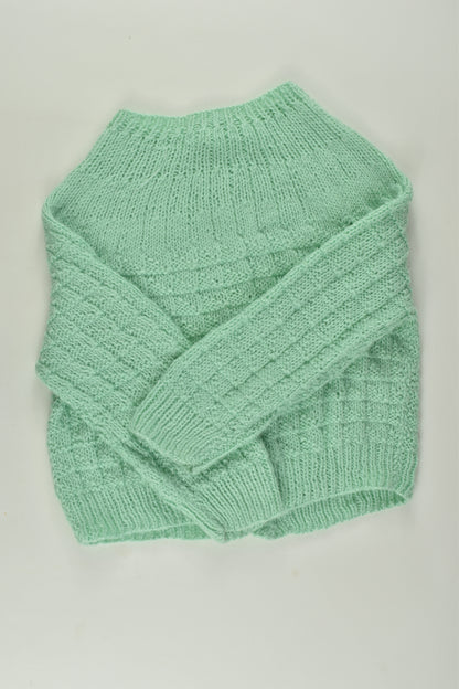 Handmade Size approx 2 Knit Cardigan