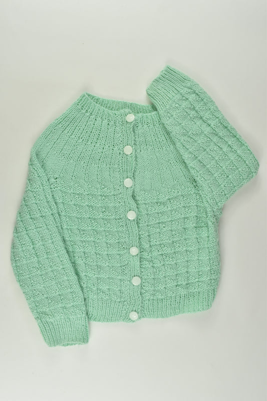 Handmade Size approx 2 Knit Cardigan