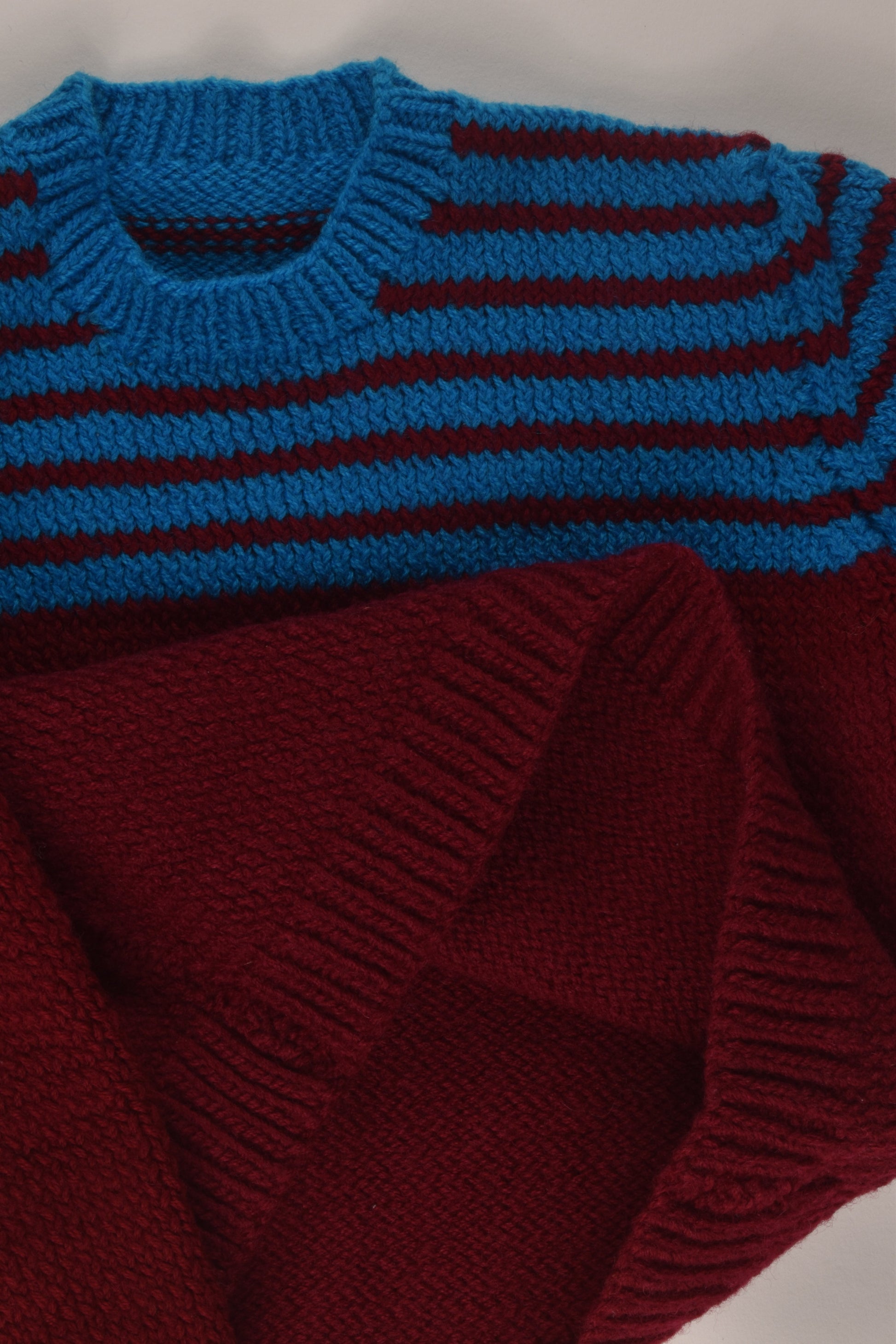 Handmade Size approx 2 Knit Jumper