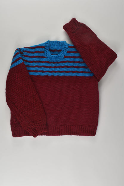 Handmade Size approx 2 Knit Jumper