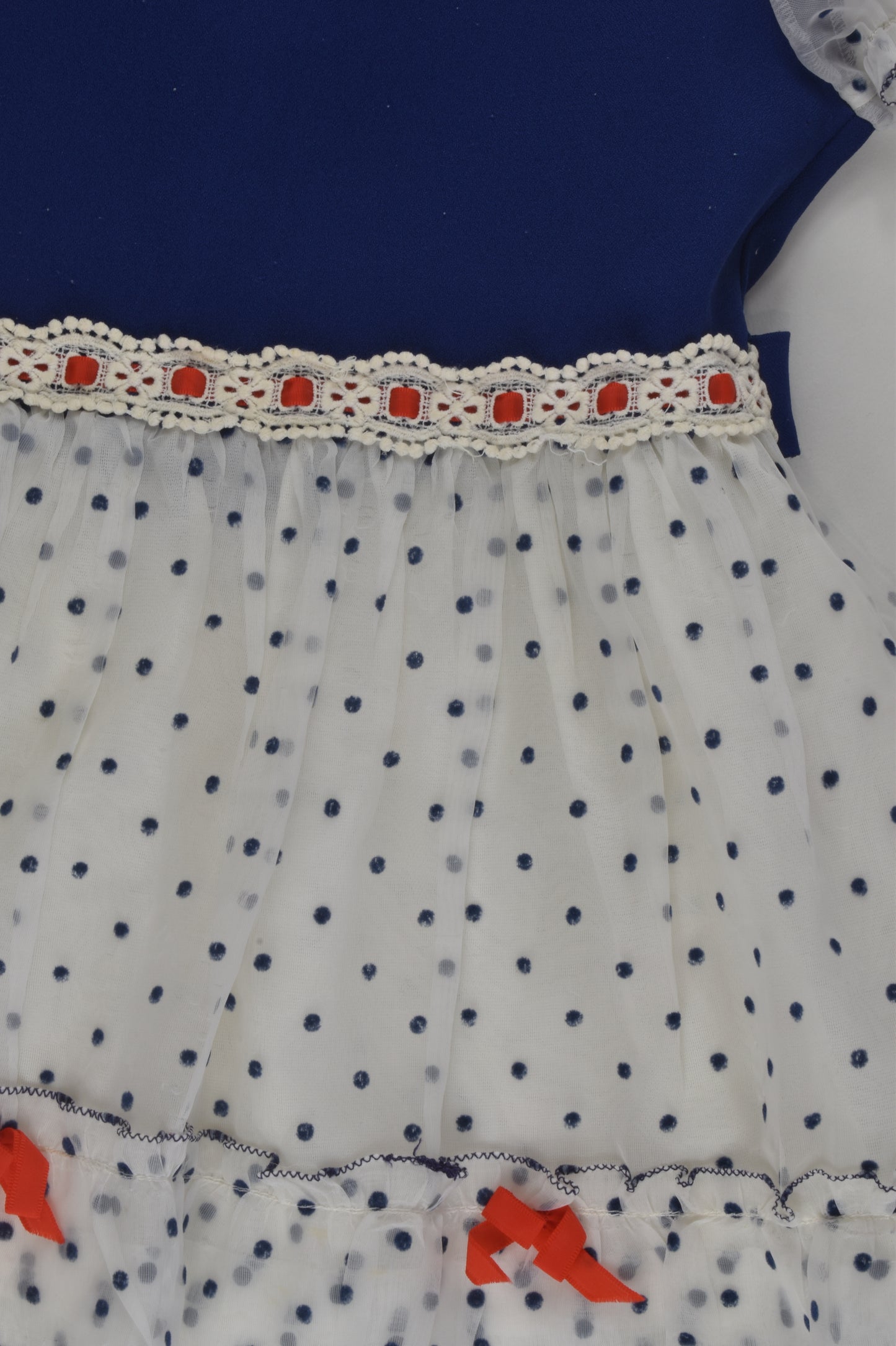 Handmade Size approx 2 Vintage Dress