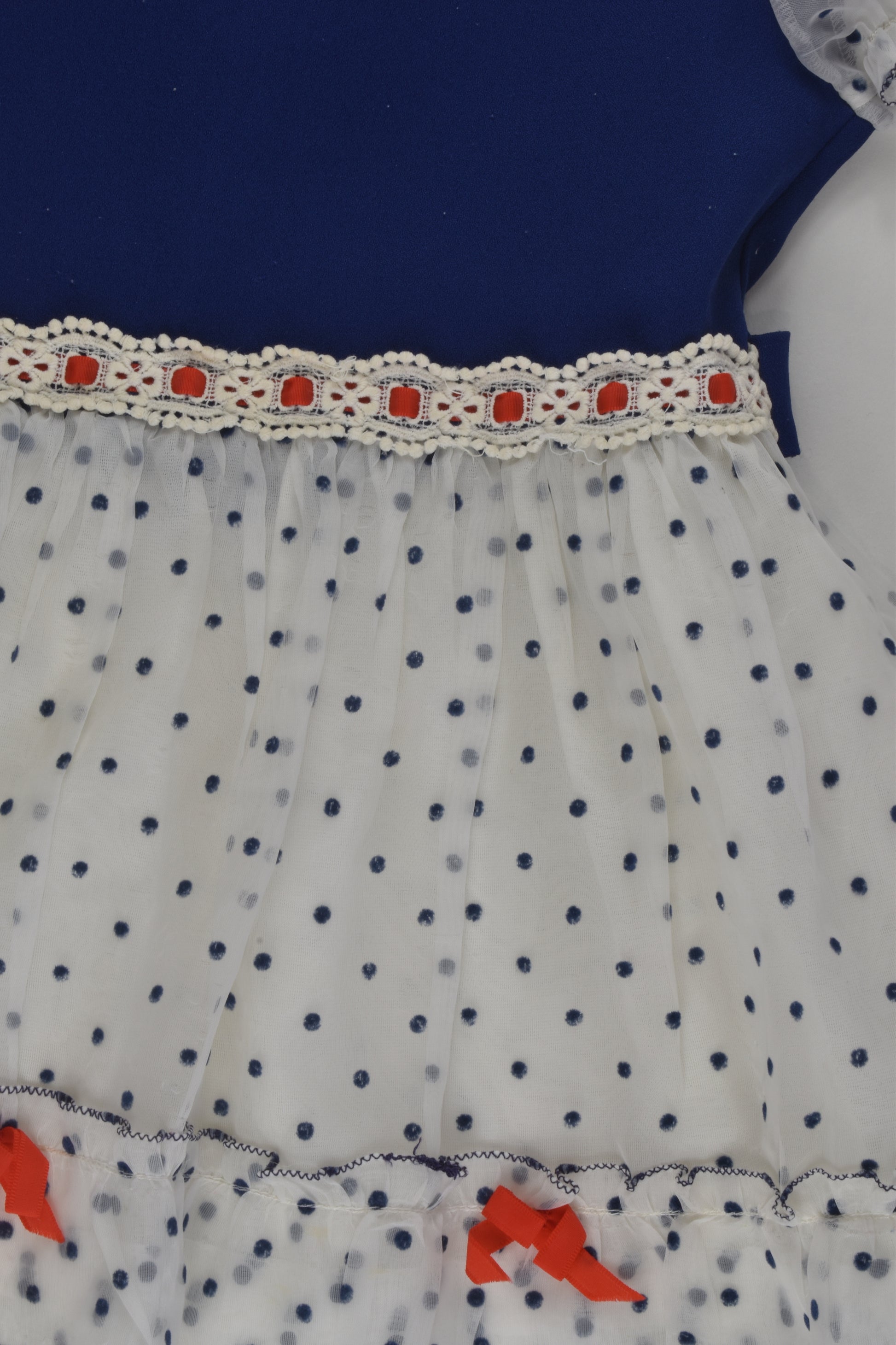 Handmade Size approx 2 Vintage Dress