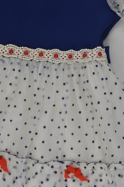 Handmade Size approx 2 Vintage Dress