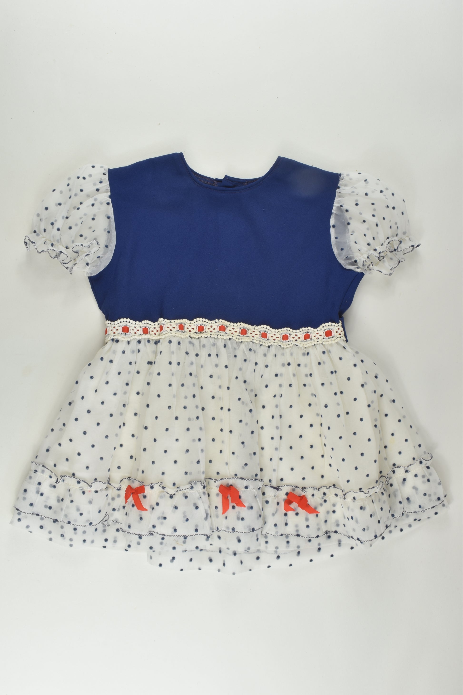 Handmade Size approx 2 Vintage Dress