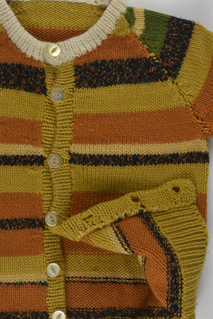 Handmade Size approx 3-4 Knit Cardigan