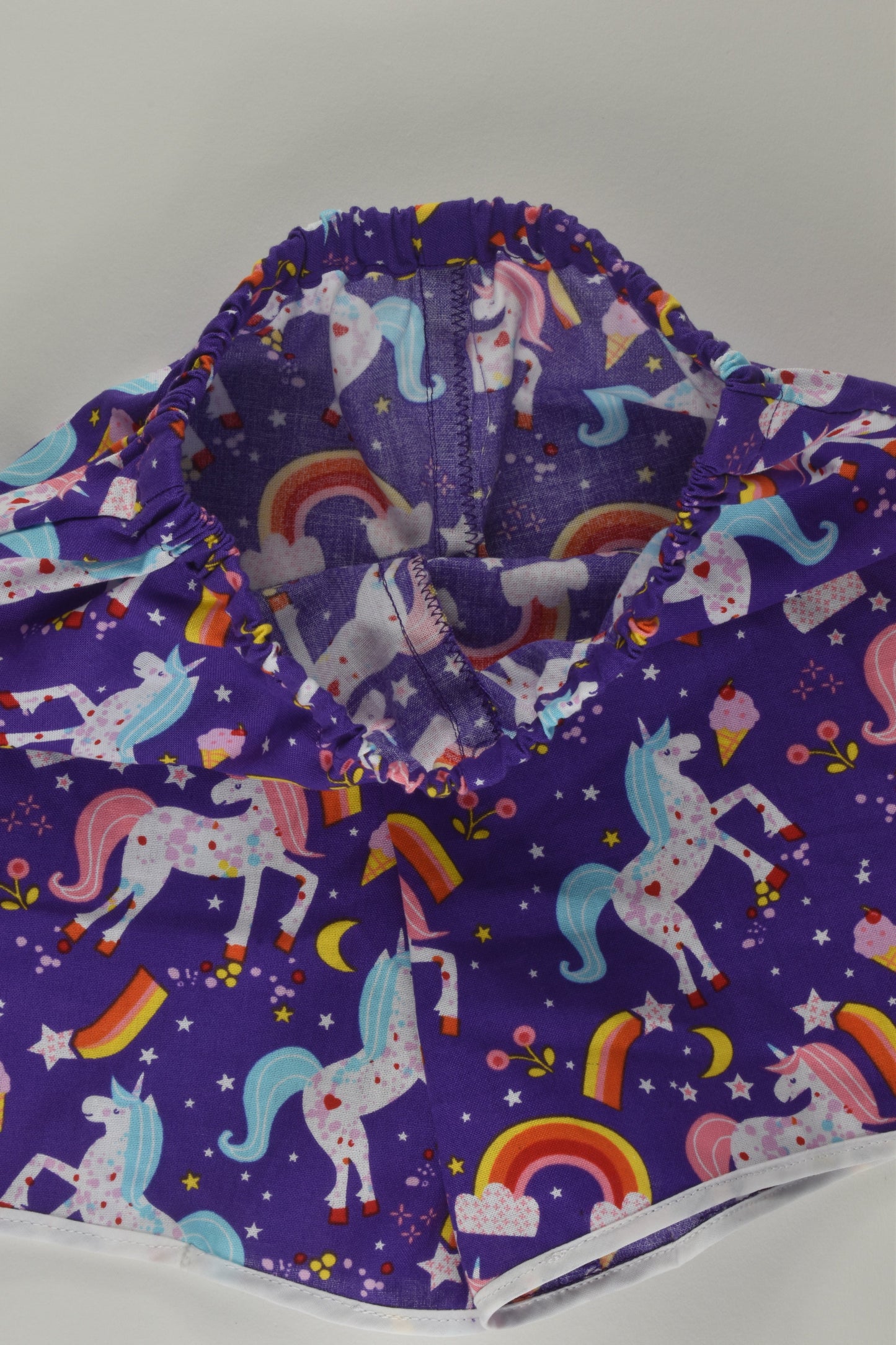Handmade Size approx 3 Unicorn Shorts