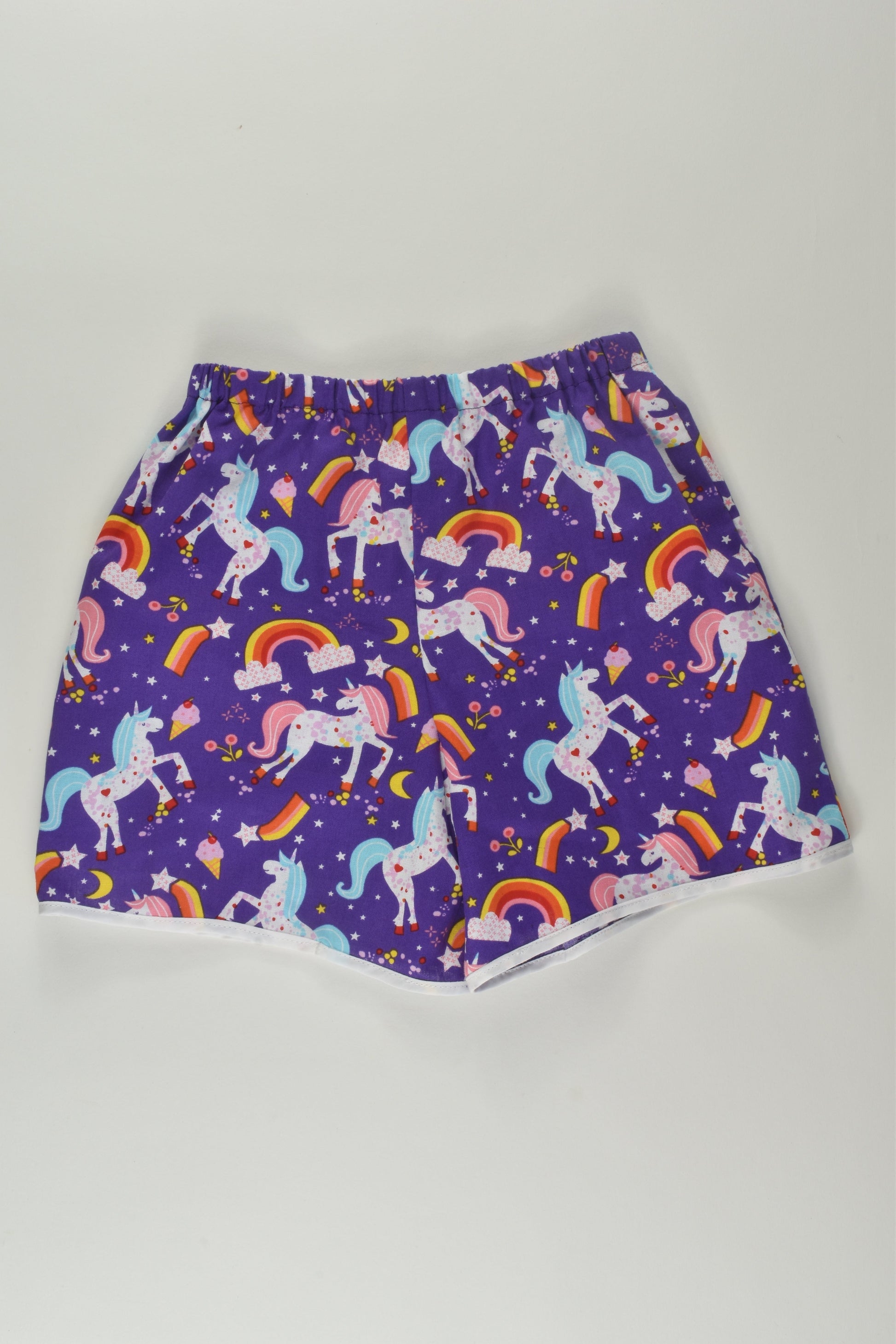 Handmade Size approx 3 Unicorn Shorts