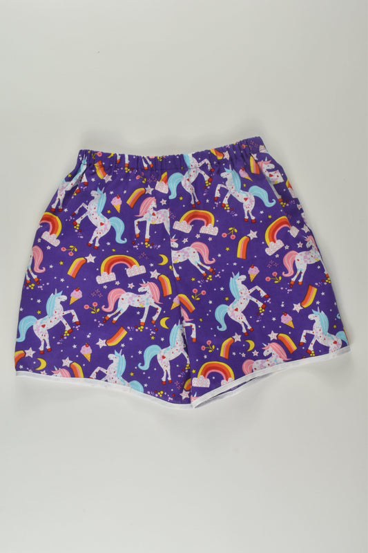 Handmade Size approx 3 Unicorn Shorts
