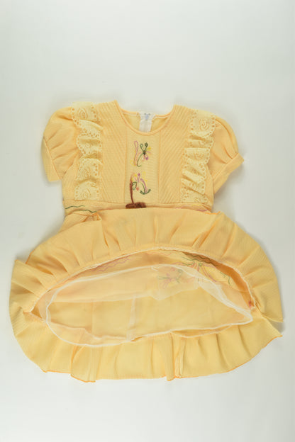 Handmade Size approx 4 Vintage Dress