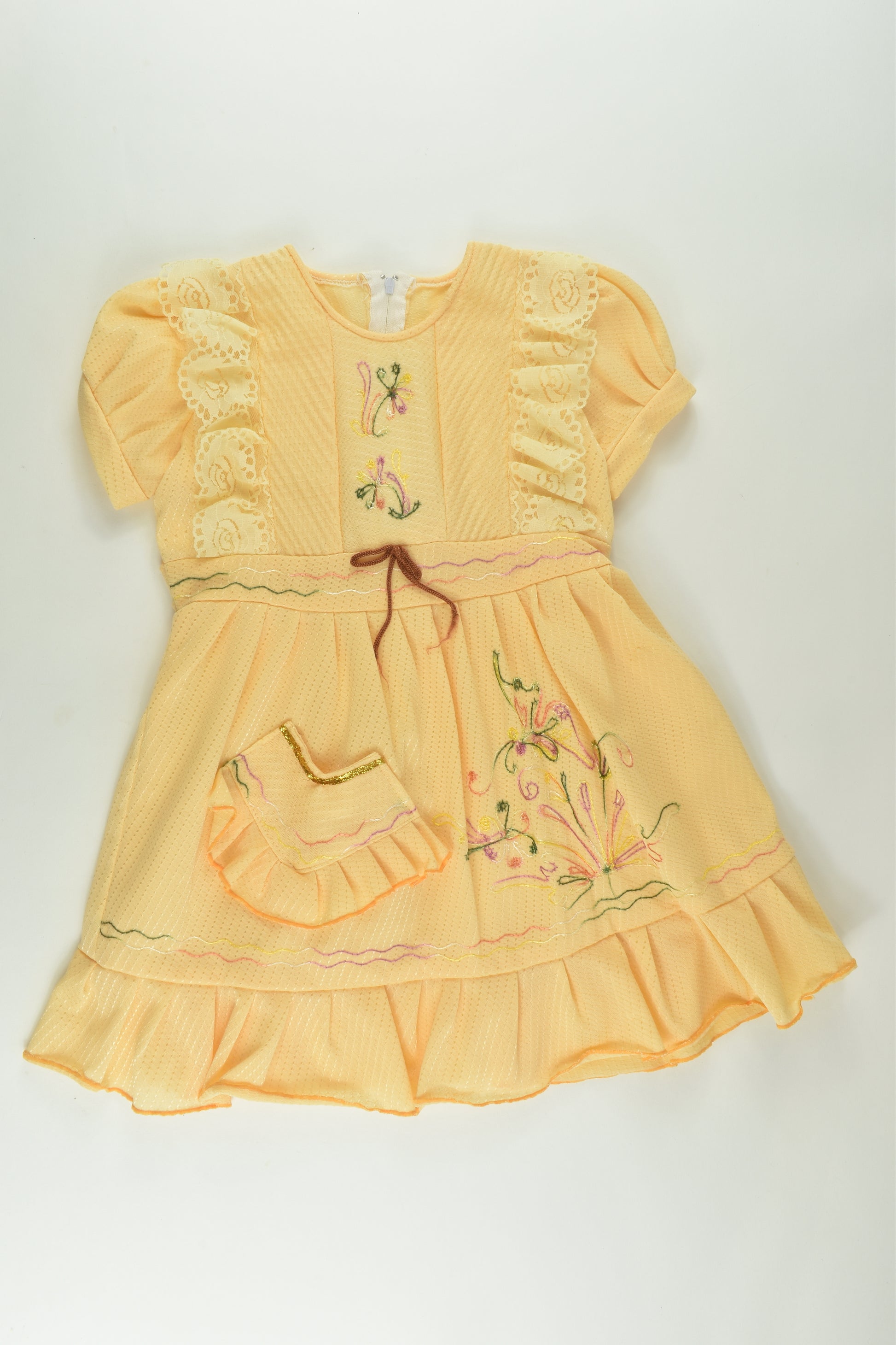 Handmade Size approx 4 Vintage Dress