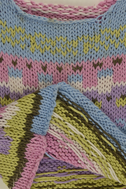 Handmade Size approx 6-8 Knit Vest