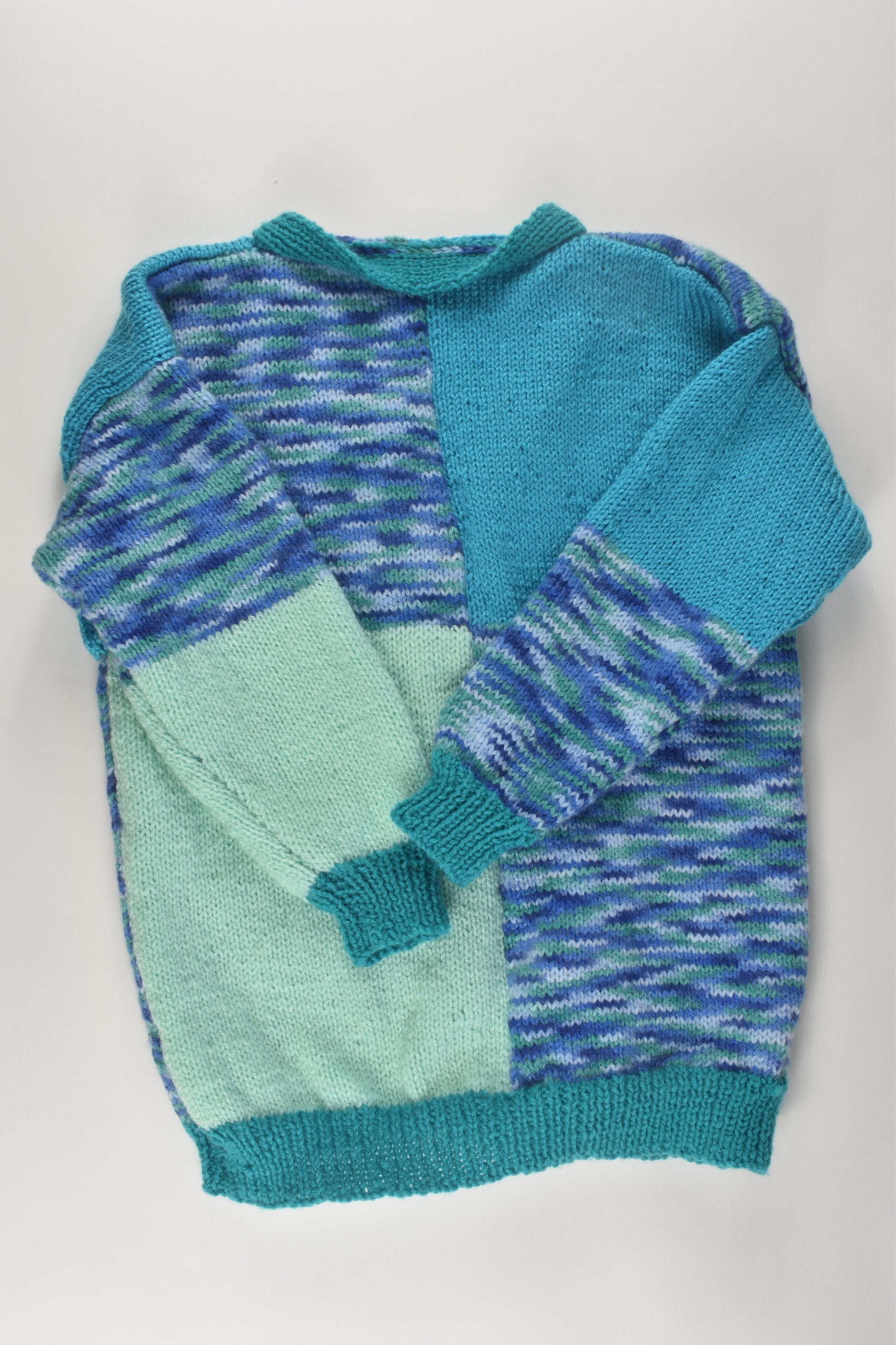 Handmade Size approx 6 Knit Cardigan