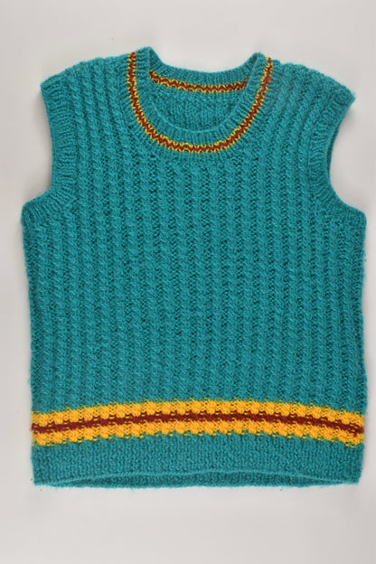 Handmade Size approx 8 Knit Vest