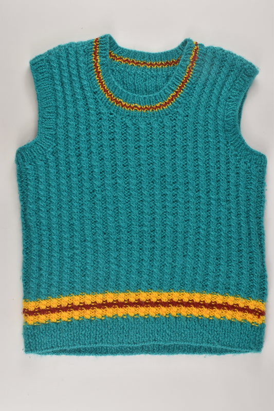 Handmade Size approx 8 Knit Vest