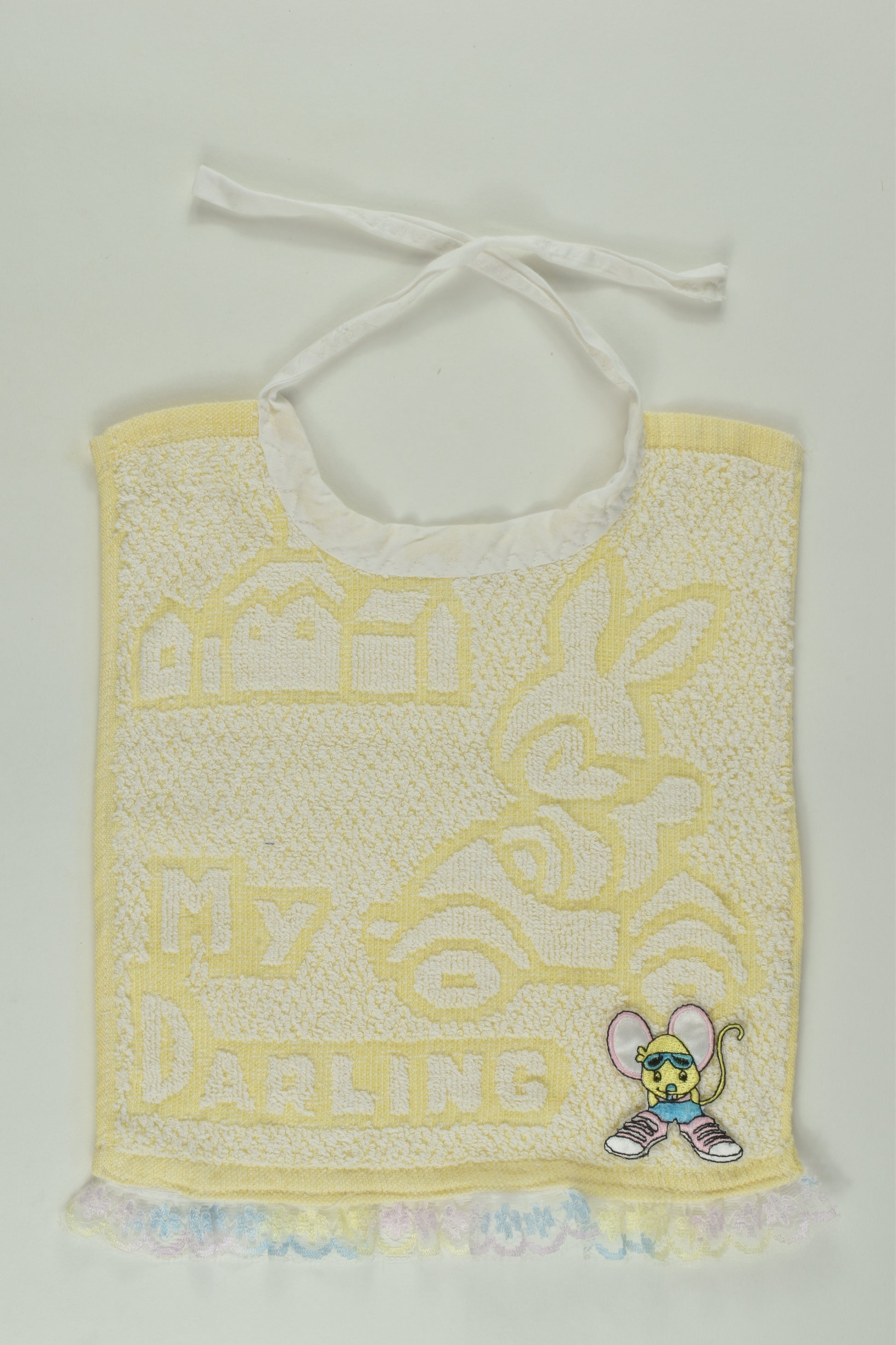 Handmade Vintage Baby Bib