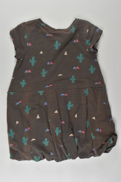 Hootkid Size 2 Cactus Dress