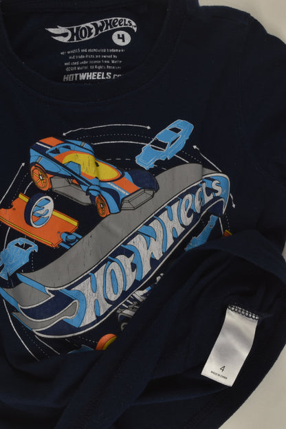 Hot Wheels Size 4 T-shirt