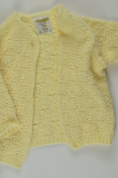 Hugabun Size 00 Vintage Knit Cardigan