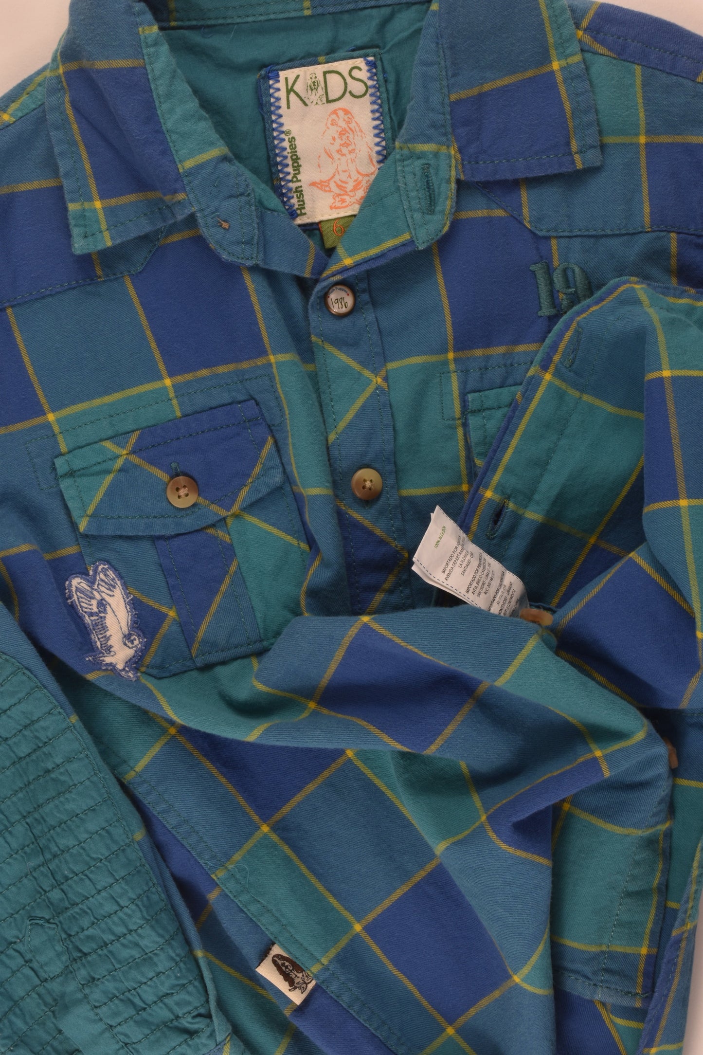 Hush Puppies Size 6 Casual Shirt