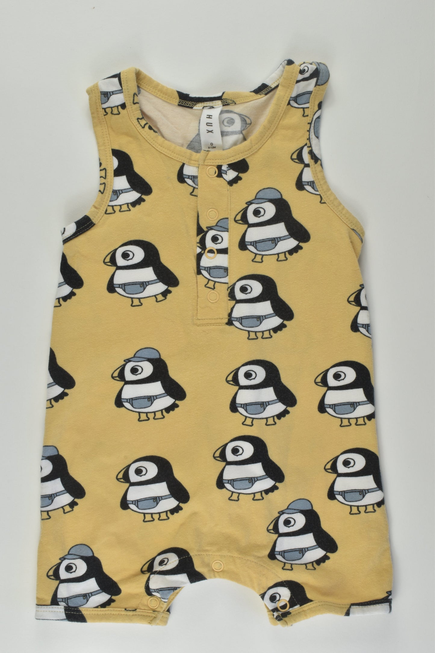 Hux Size 0 Puffin Short Romper