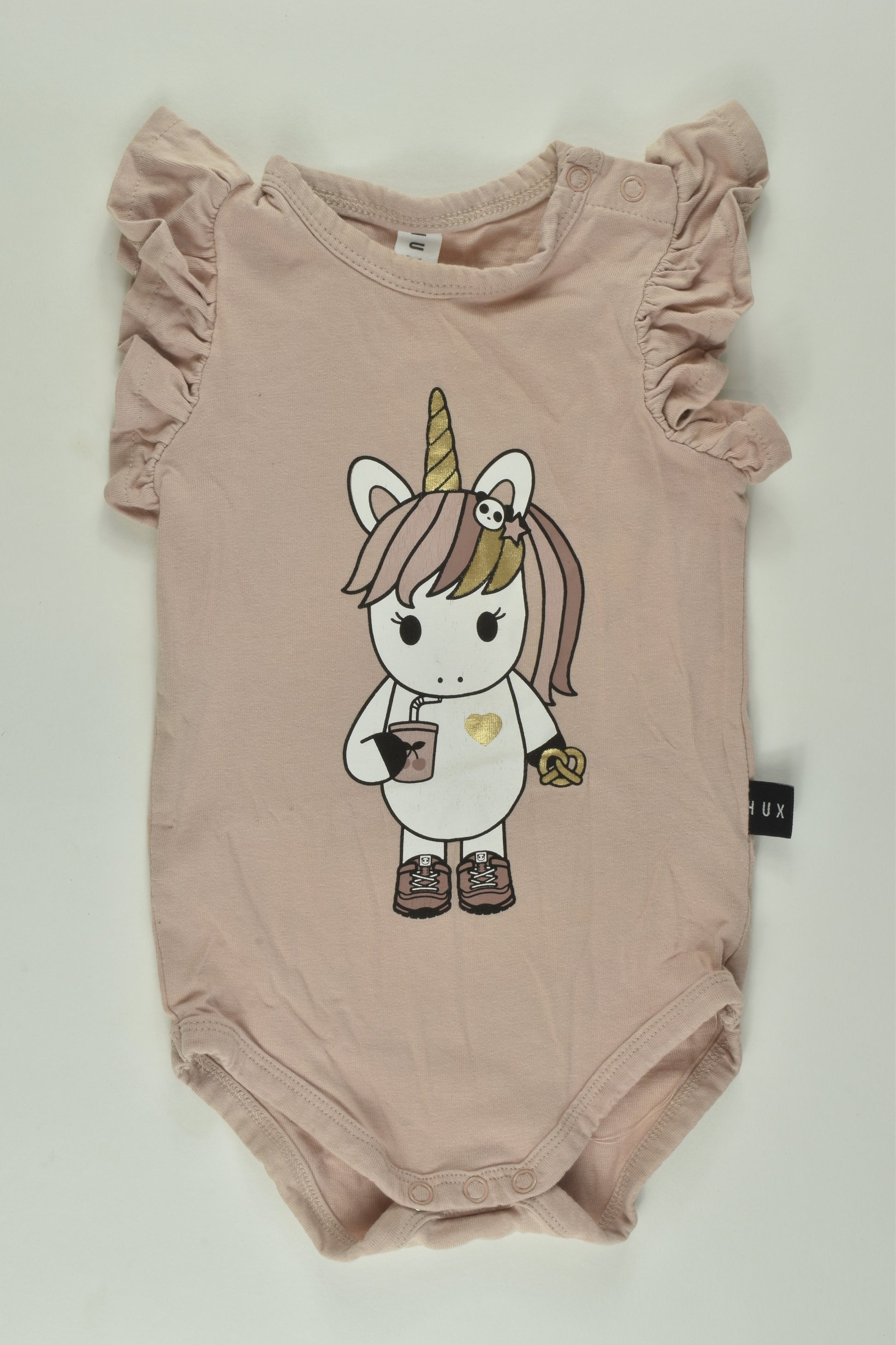 Hux Size 00 Unicorn Bodysuit