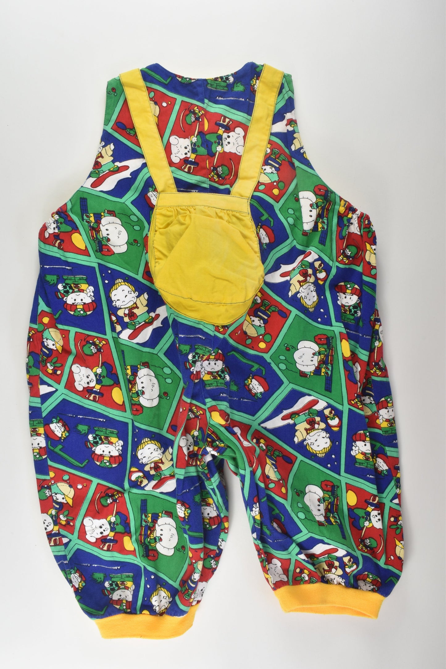 Imposing Bear Size 3-4 Overalls