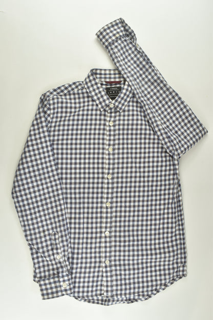 Indie by Industrie Size 10 Checked Button-up Shirt